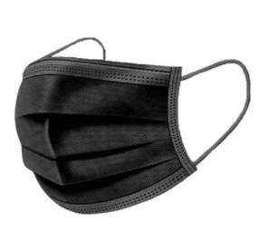 Black Disposable Mask Pack Of 10