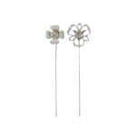Diamante Flower Pins