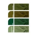 Crush Weave Scarf Dark Green Shades