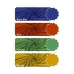 Girls Colorful Plain Pin Free