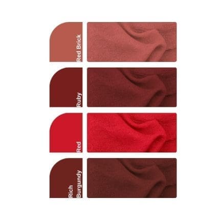 Crushed Weave Scarf - Red Tones