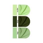 Colourful Salah Burqa Green Shades