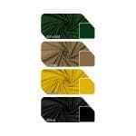 Hibah Pin Free Scarf - Forest Shades