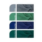 Crush Weave Scarf Dark Blue Shade