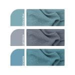 Crush Weave Scarf Light Blue Shade
