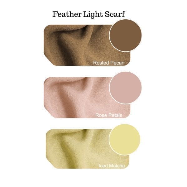 HS312B Feather Lite Chiffon Scarf - Image 1