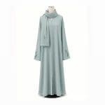 New Halwa Beaded Abaya ( Korean Nida)