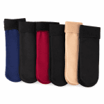 Fleece Lined Sock - Set of 6